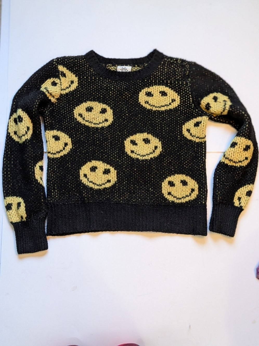 Jolie Black and Yellow Knit Sweater